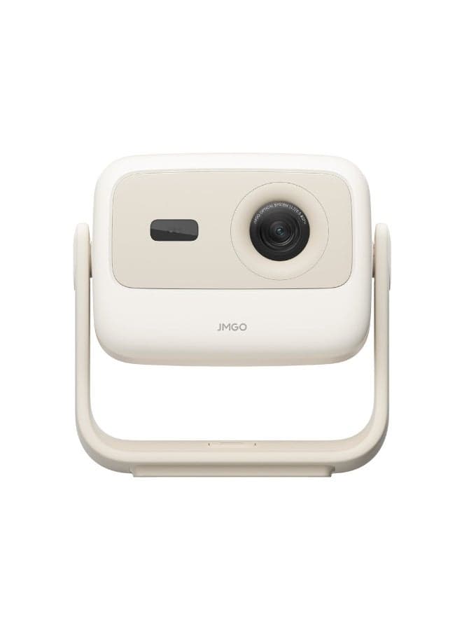 N1S Nano Portable Projector, 1080p FHD Resolution, DLP Projector, Licensed Netflix, Built-in Adjustable Stand, 460 ISO Lumens, Screen Adaptation, 2 x 5w Speakers