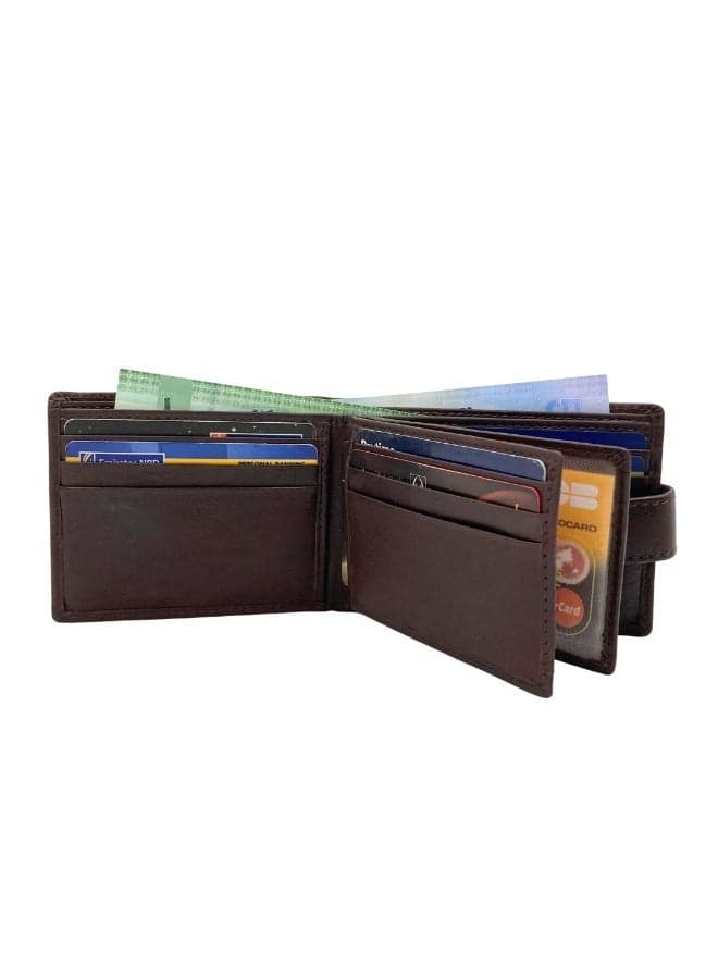 Laveri Men RFID Leather Wallet – Slim Bifold Credit Card Holder
