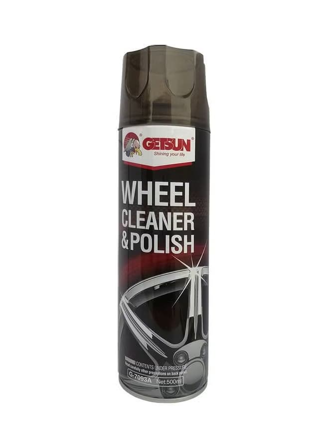 Wheel Cleaner & Polish G-7093A 500ml – Removes Brake Dust, Road Dirt & Grease – Restores Shine for Car Alloy Wheels