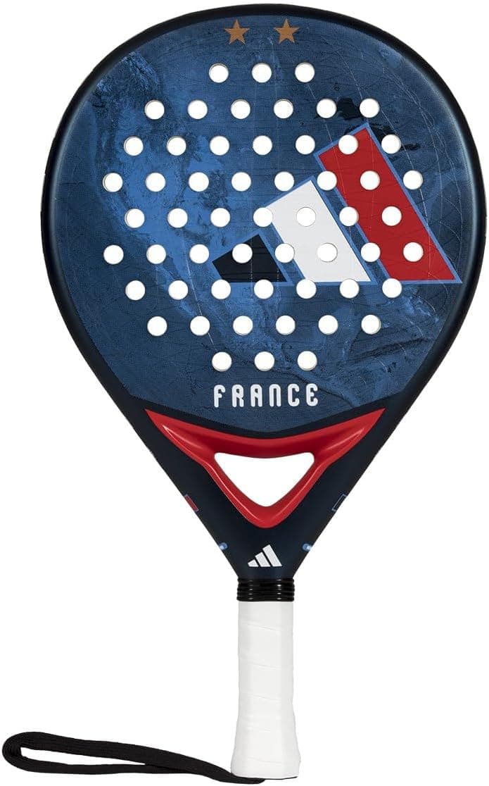 Adidas Fifa World Cup 2026 France Edition Padel Racket With Lightweight Durable Frame, Comfortable Grip And Professional Performance Design For Competitive And Recreational Players