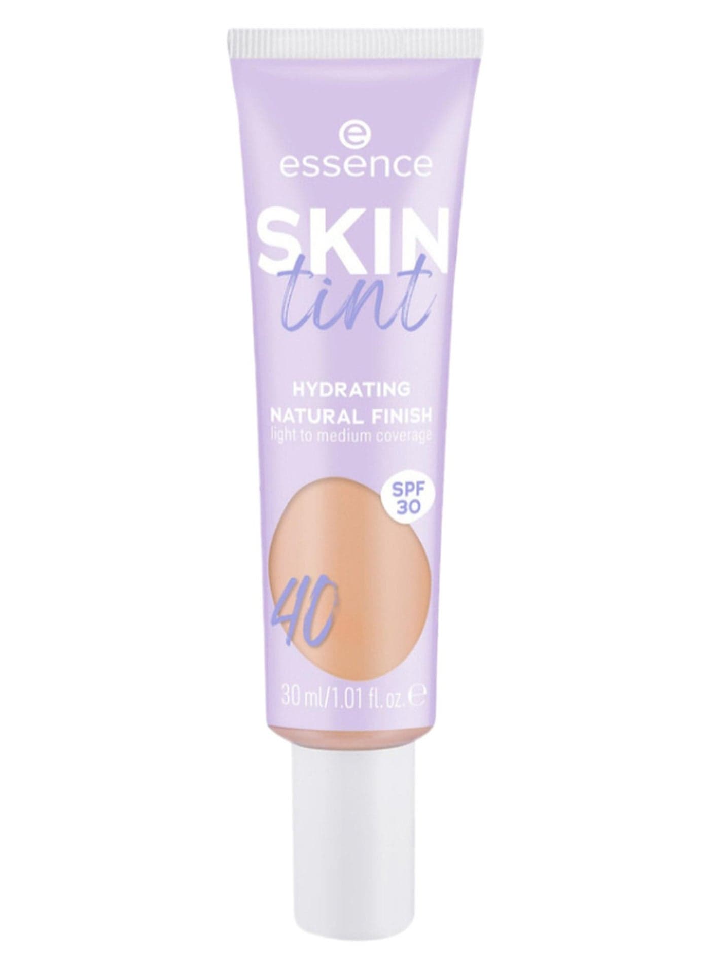 SKIN Tint No.40 | Lightweight Hydrating Cream | Light to Medium Coverage | SPF30 Sun Protection | Vegan Aloe Vera & Hyaluronic Acid | 30 ml Beige