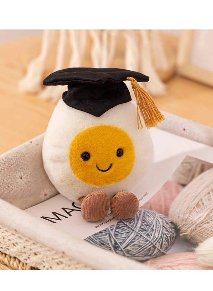 Jellycat fun doctor egg creative graduation gift doll for classmates gift