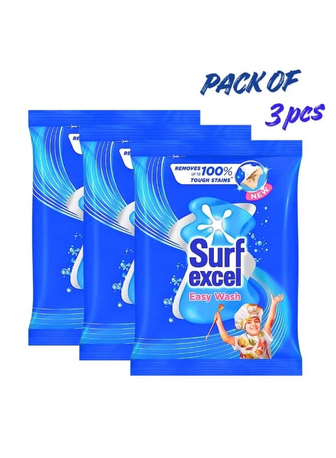 Surf Excel Detergent Powder 1kg – Tough Stain Removal, Powerful Cleaning(Pack of 3pcs)