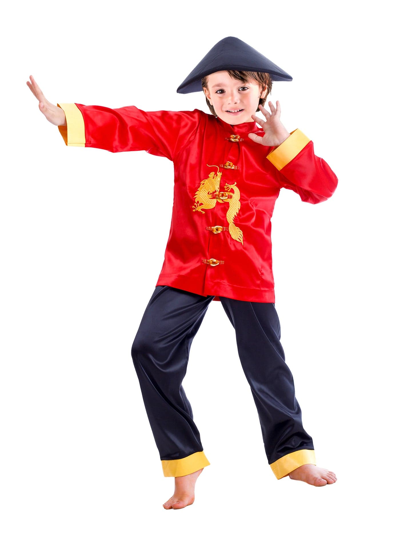 Boys Tang Dynasty Warrior Costume
