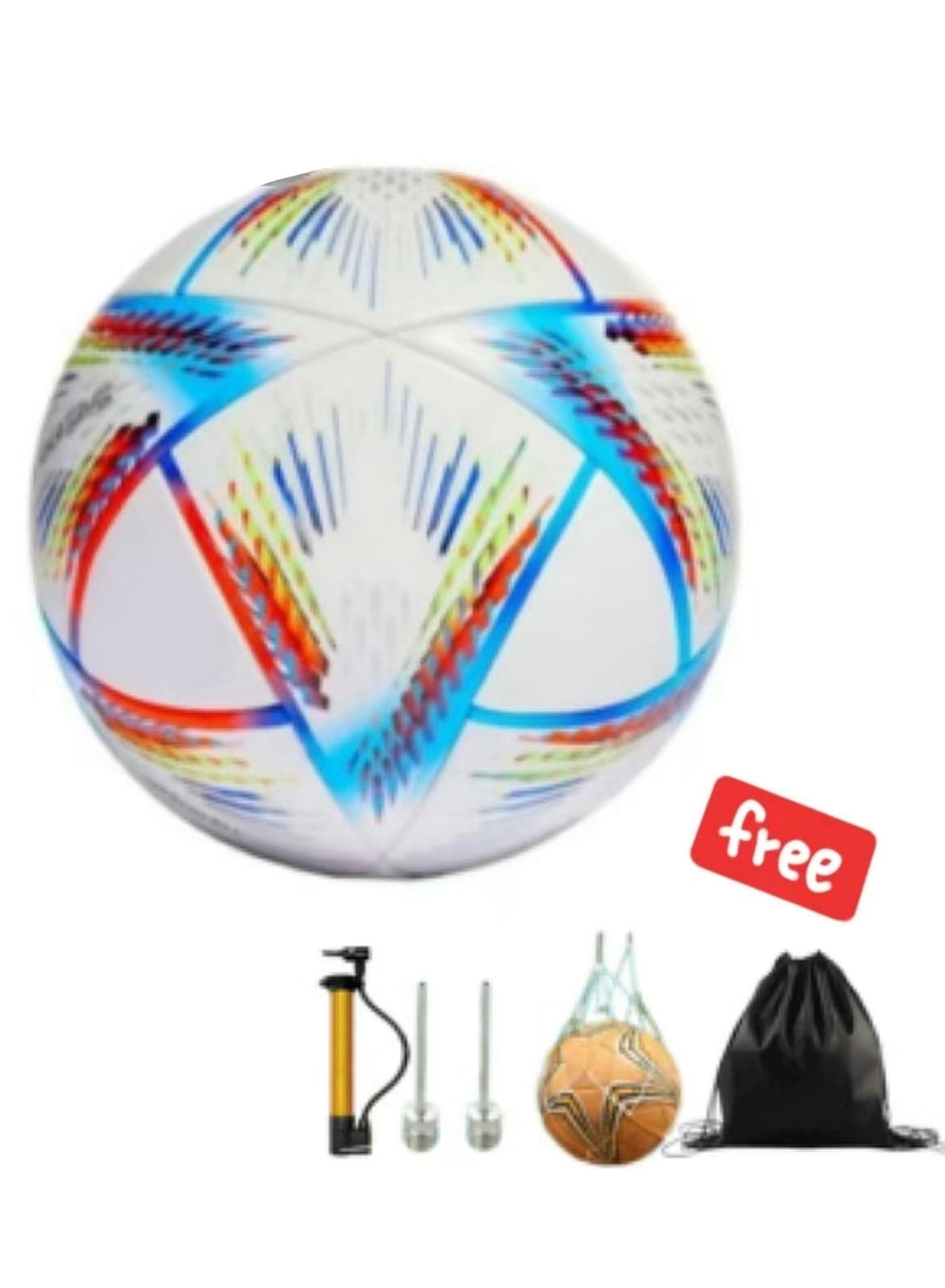 2022 Football Training soccer Ball Size 5 Best for Playing Indoor Outdoor With Free Gift