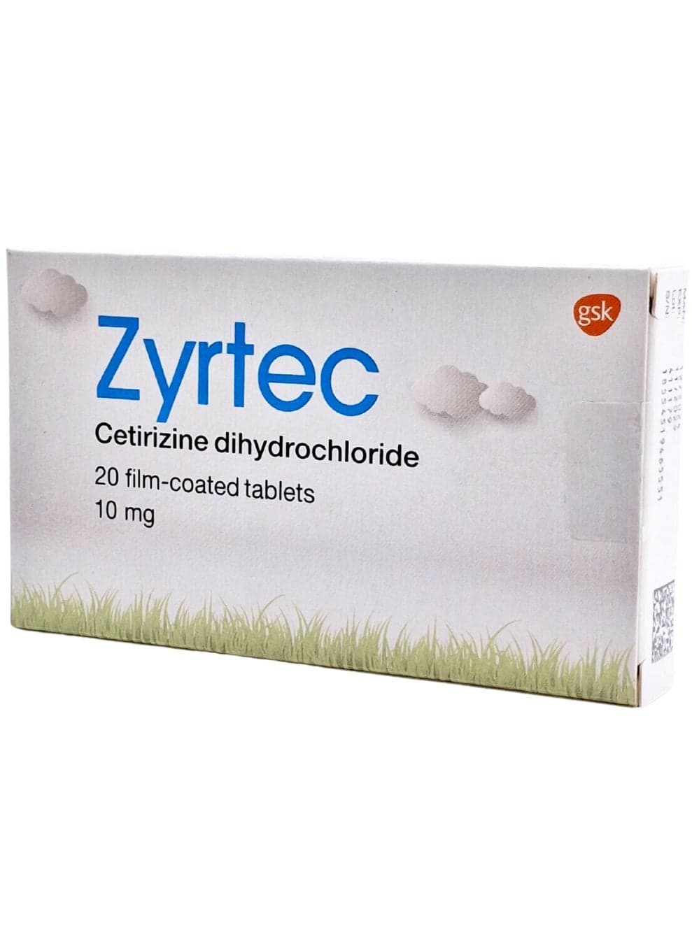 Zyrtec 10mg Allergy Relief 20 Tablets (Cetirizine Antihistamine for Sneezing & Itching)