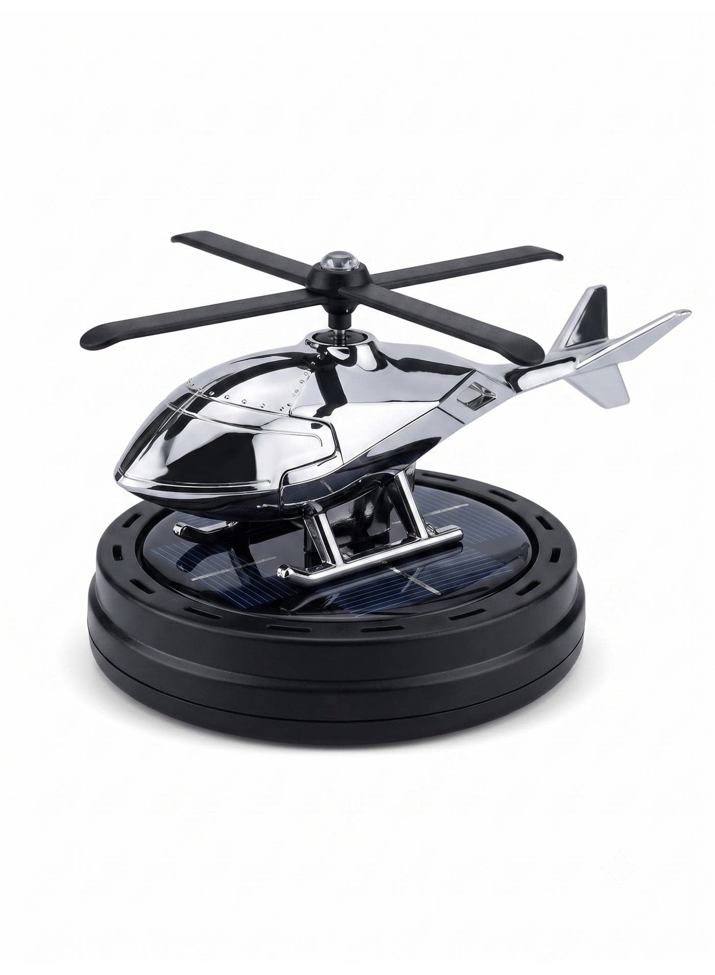 Car Air Freshener Solar Energy Rotating Helicopter Aroma Diffuser Long Lasting Fragrance Perfume Cars Interior Decoration