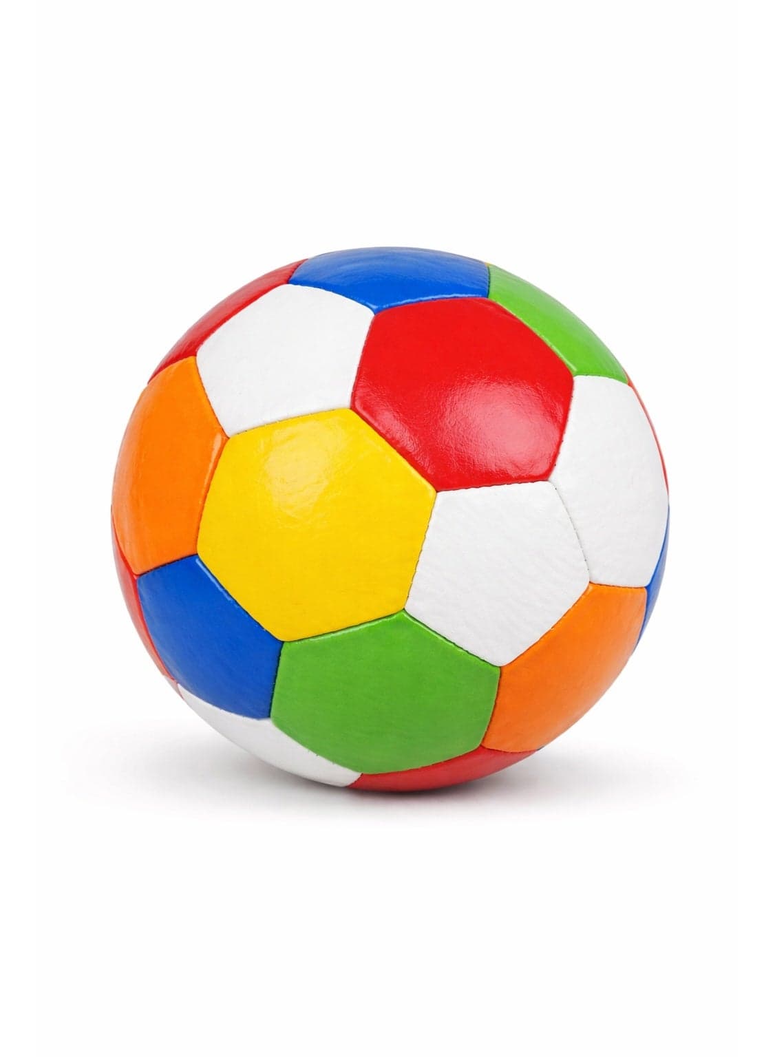 Kids Soccer Ball Size 3 – Colorful Football for Kids Age 3–6, Lightweight Soft PVC Training Ball for Indoor Outdoor Play, Durable Stitching Mini Soccer Ball for Boys and Girls