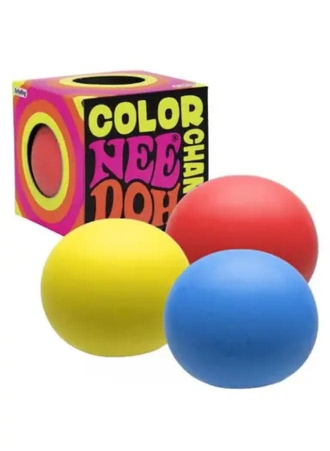 3-PACKS Squeezable Ball Squishy Toy - Sensory Fidget Toy for Kids & Adults, Calming Squishy Stress Relief Ball