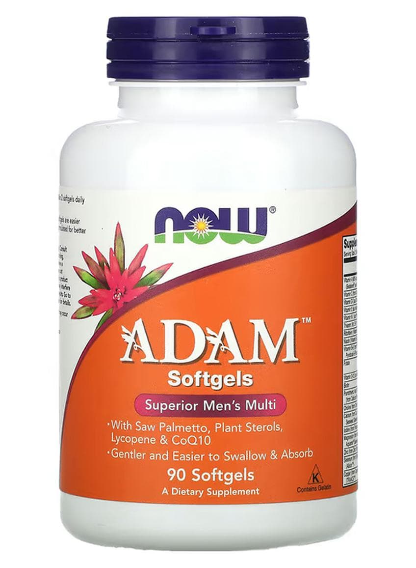 ADAM Multi-Vitamin Dietary Supplement - 90 Softgels