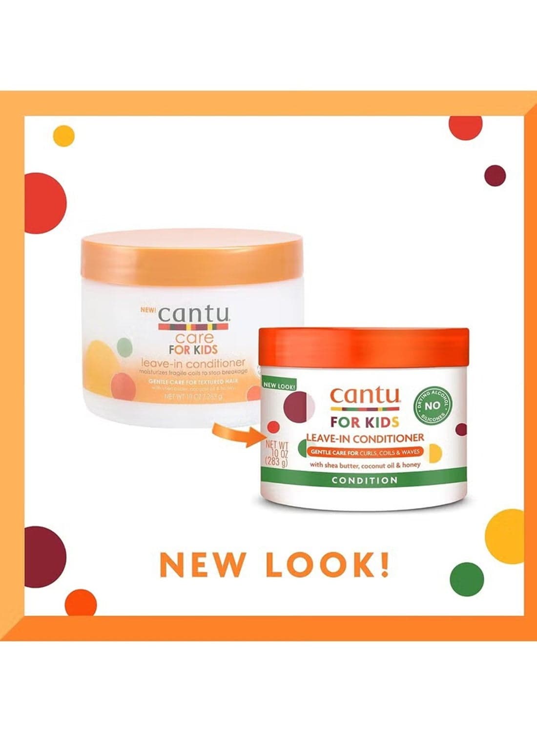 Kids Leave-in Conditioner, Gentle Care for Textured Hair, Sulfate-free and Gluten-free, 283g