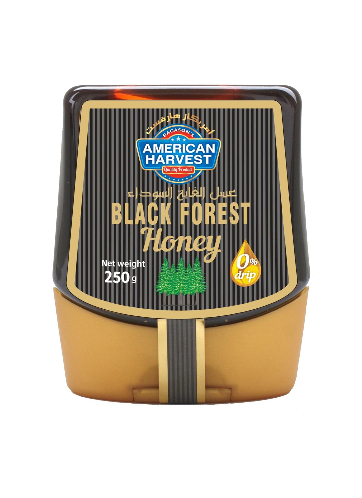 Black Forest Honey Squeeze Jar