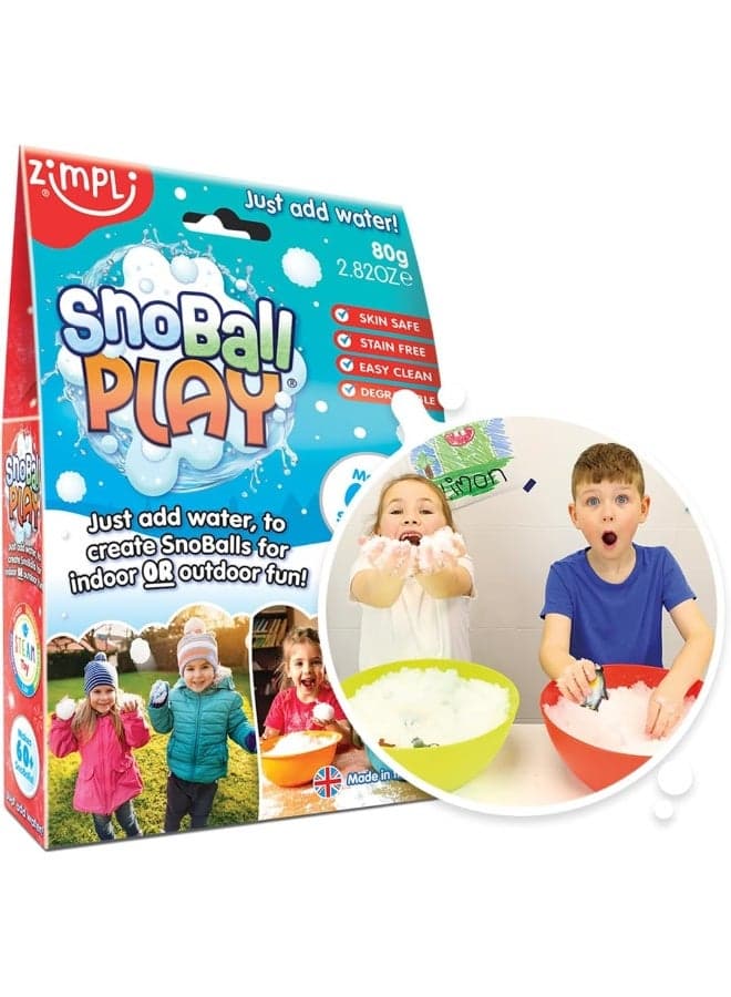 Zimpli Kids Snoball Battle Pack 5513 – Outdoor Snowball Game Toy for Kids