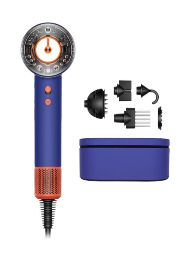 Supersonic Nural HD16 Hair Dryer Fast, Intelligent Drying Vinca Blue/Topaz