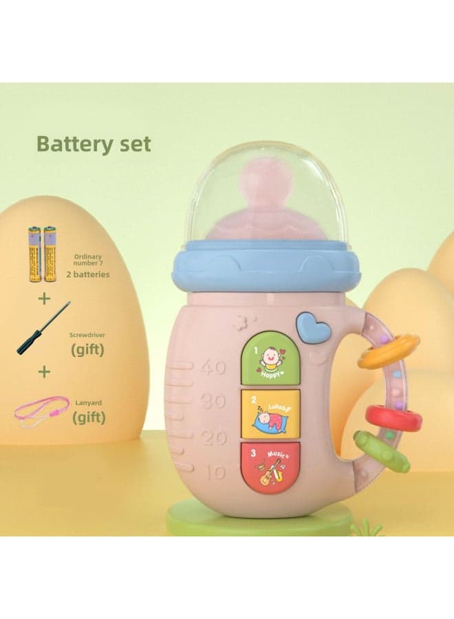 Educational Smart Toys Early Learning Machine Intelligent Cognitive Robot For Children-Color:【Battery Version To Send Screwdriver】 Dogwood Powder