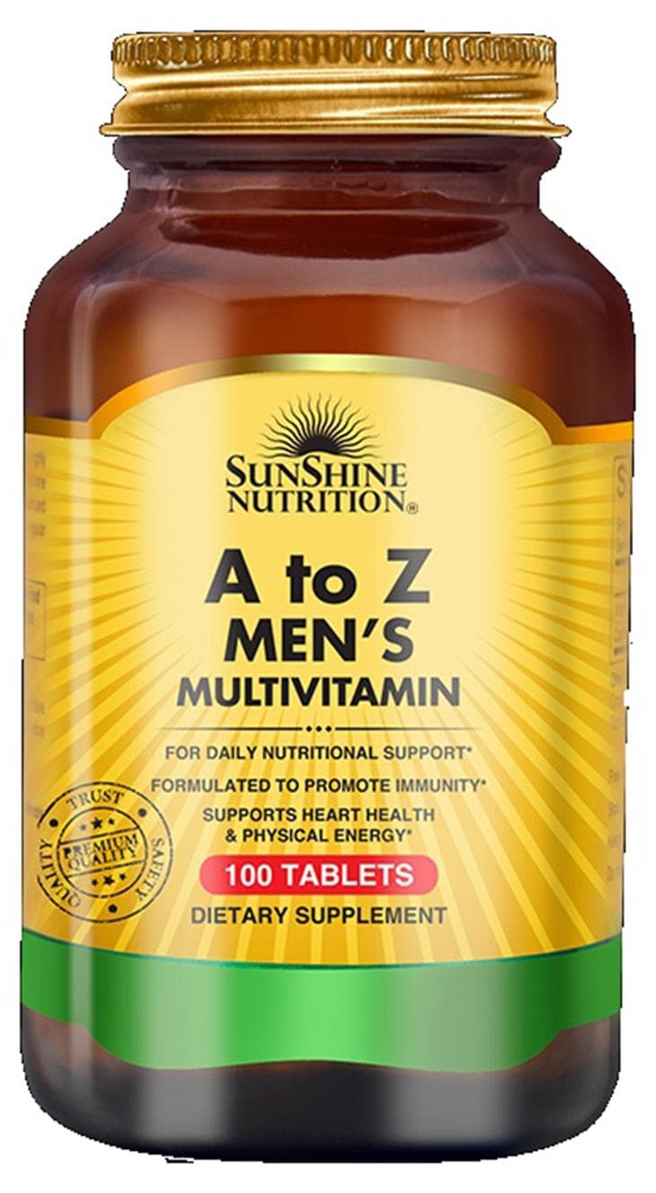 Nutrition A To Z Men's Multivitamin 100 Tablets
