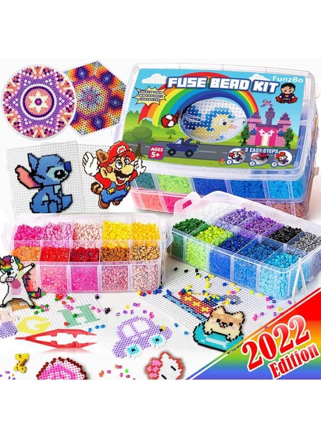 3D Creative Perler Beads Kit | Kids Educational Craft Toy | Non-Toxic & Eco-Friendly | Ignites Creativity