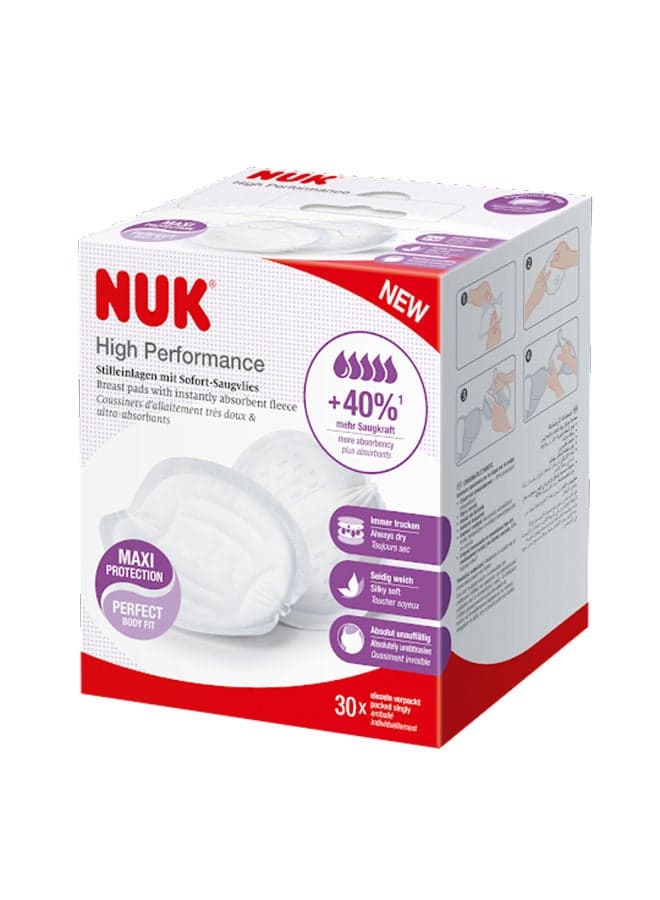 Pack Of 30 High Performance Breast Pads