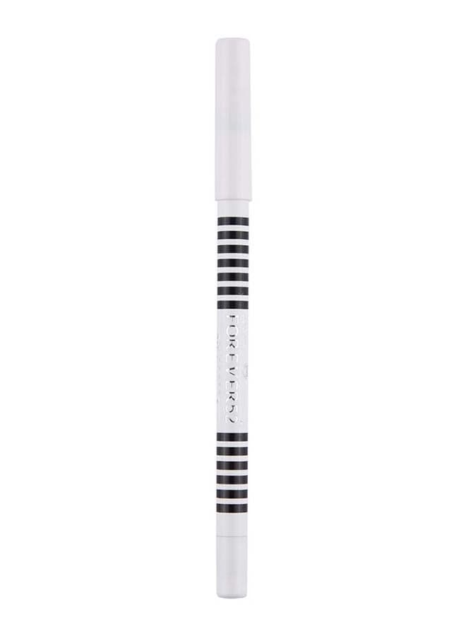 Waterproof Smoothening Eye Pencil For Long Lasting Eye Makeup F512 White