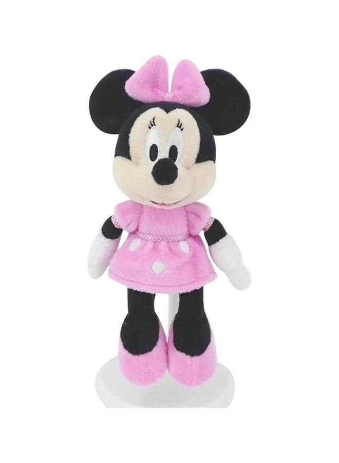 Disney Mickey Core Minnie 30-Inch XXL Plush Toy with Polka Dot Bow
