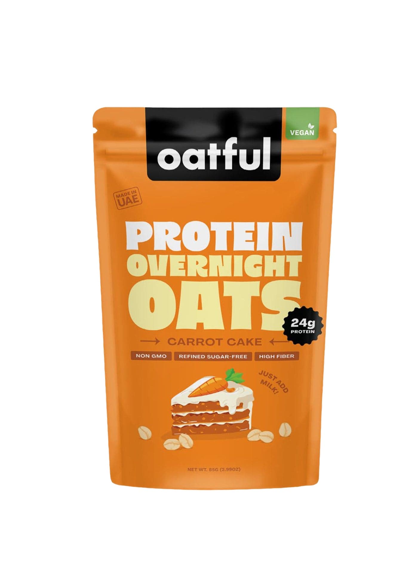Carrot Cake Protein Overnight Oats Mix