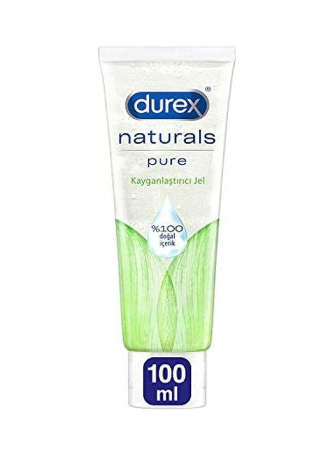 Durex Lubricant Naturals Pure Gel 100 Ml 1 Pack (1 X 100 Ml)