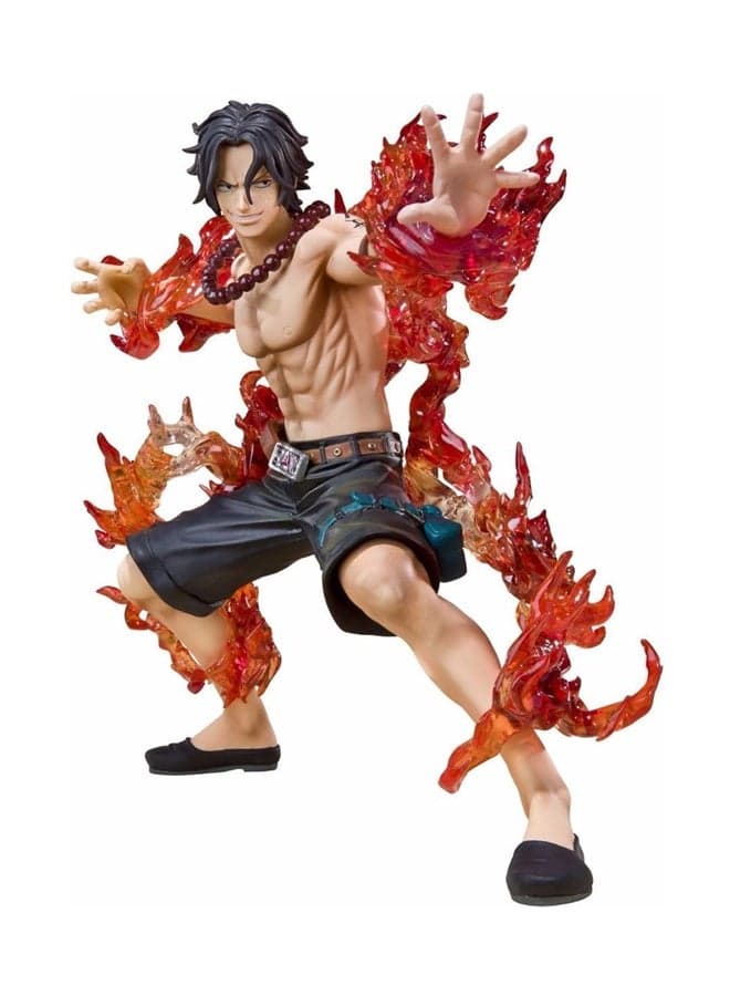 Fire Fist Warrior Character Statue, Battle Version Anime Action Figure, Highly Detailed Collectible Model for Display & Gift