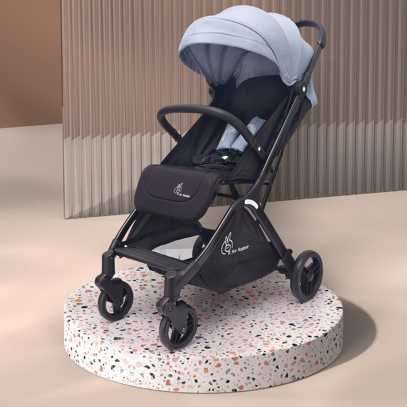 R for Rabbit Street Smart Ace Auto Fold Baby Stroller