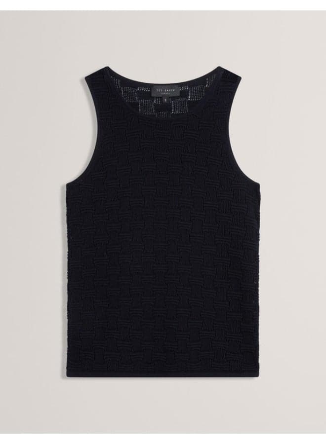 Touch Of Silk Knitted Sleeveless Top