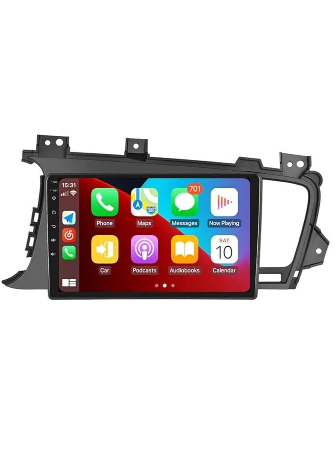 Android Car Stereo Screen For Kia Optima K5 Radio 2010-2013 Support Apple Carplay Android Auto Wireless QLED 4GB RAM Fast Interface AHD Camera Included SIM Card Bluetooth USB