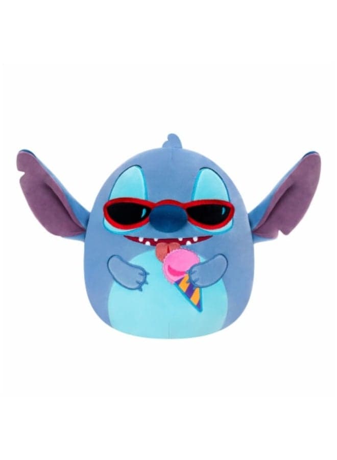Squishmallow Little Plush Disney Stitch Holding Snow Cone 8-Inch SQDI01064