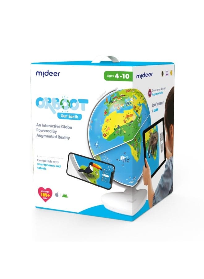 Mideer Orboot Earth Birthday Gift for Boys and Girls, STEM Toy for Kids Ages 4-10