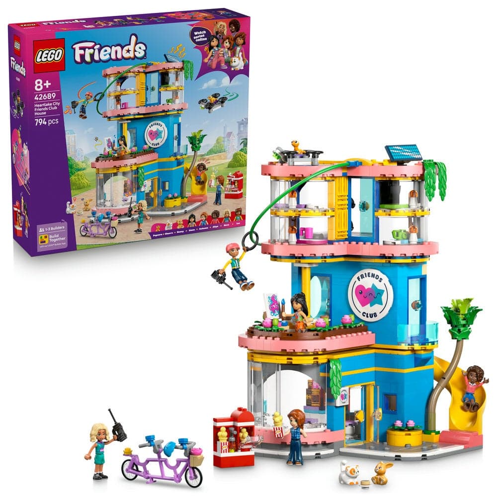 Friends Heartlake City Friends Club House Toy 42689 (Age 8+, 794 Pieces)