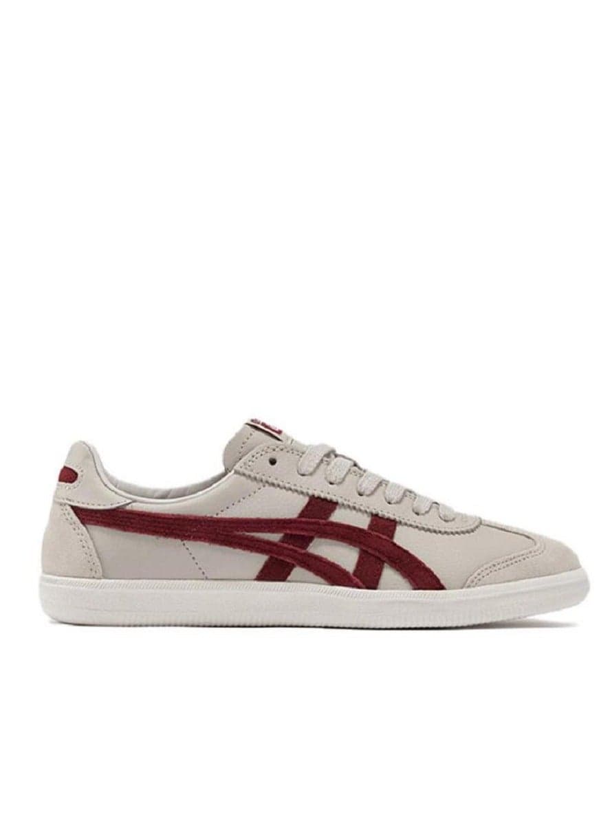 Casual Colorblock Sneakers Light brown/Red