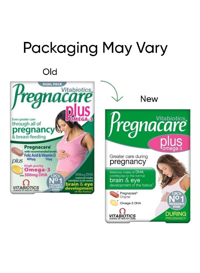 Pregnacare Plus Omega3 56 Tablets Packaging May Vary