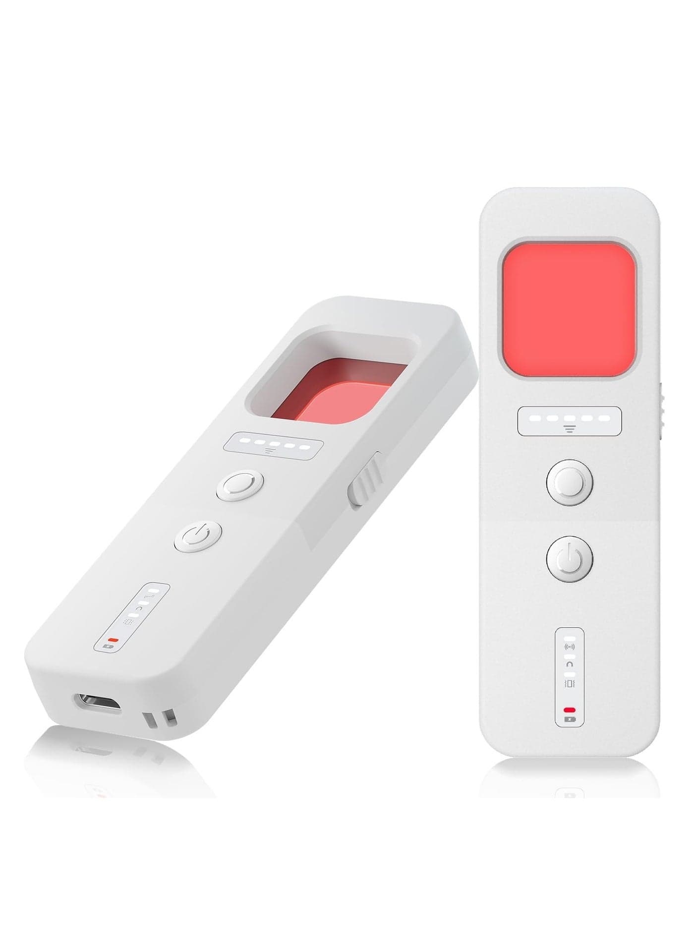 1PCS Hidden Camera Detectors Anti Spy Detector GPS Tracker Detector Infrared Camera Scanner Bug Detector Listening Device Detector RF Signal Scanner Device for Cars Indoor Outroom (White)