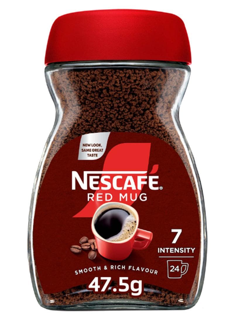 Red Mug Instant Coffee Jar 47.5grams