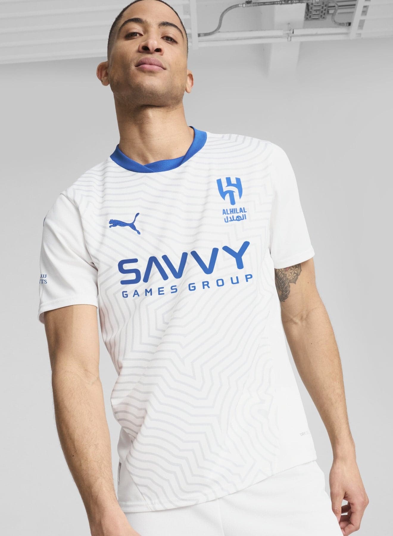 Al-Hilal SFC 24/25 Mens White Away Jersey