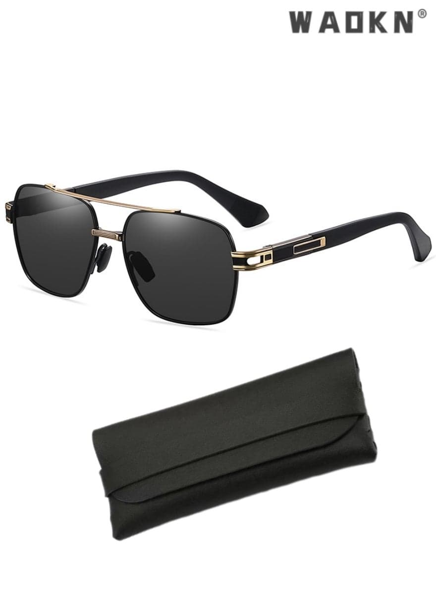 Polarized Sunglasses for Men Women, Classic Square Sports Sun Glasses Driving, Fashion Shades for Womens UV400 Protection Fishing Cycling Outdoor Activities, Golfing, Traveling