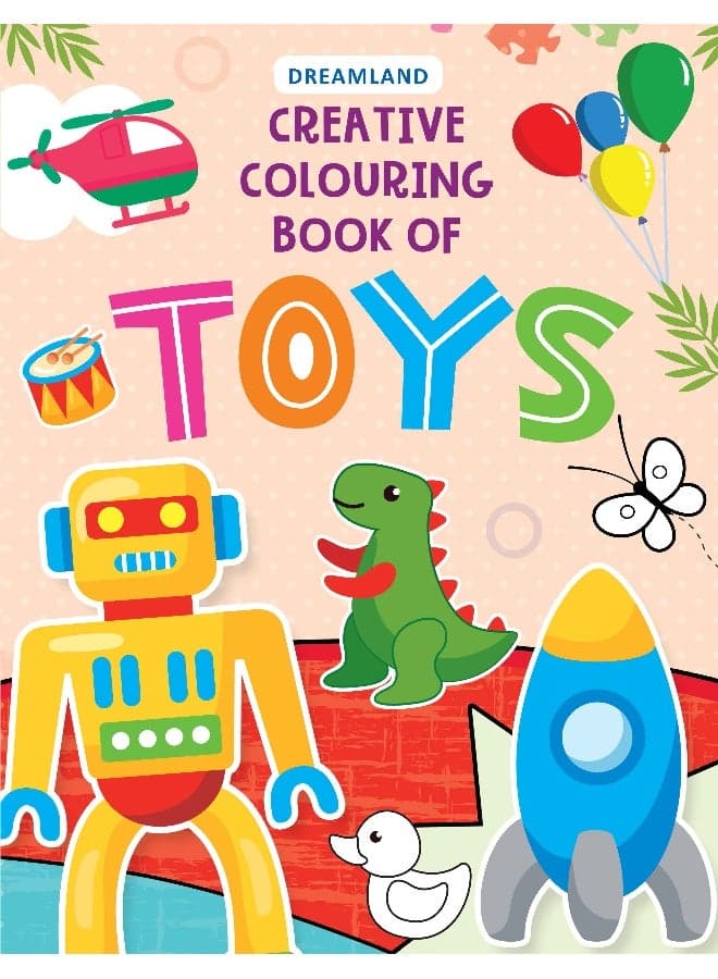 Creative Colouring Book - Toys