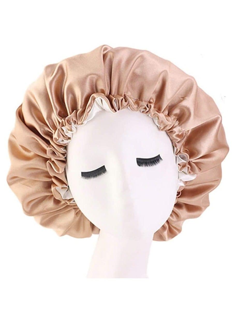 Women's Adjustable Reversible Satin Bonnet - Soft Double Sided Sleep Cap, Protects Natural Hair, Assorted Colors