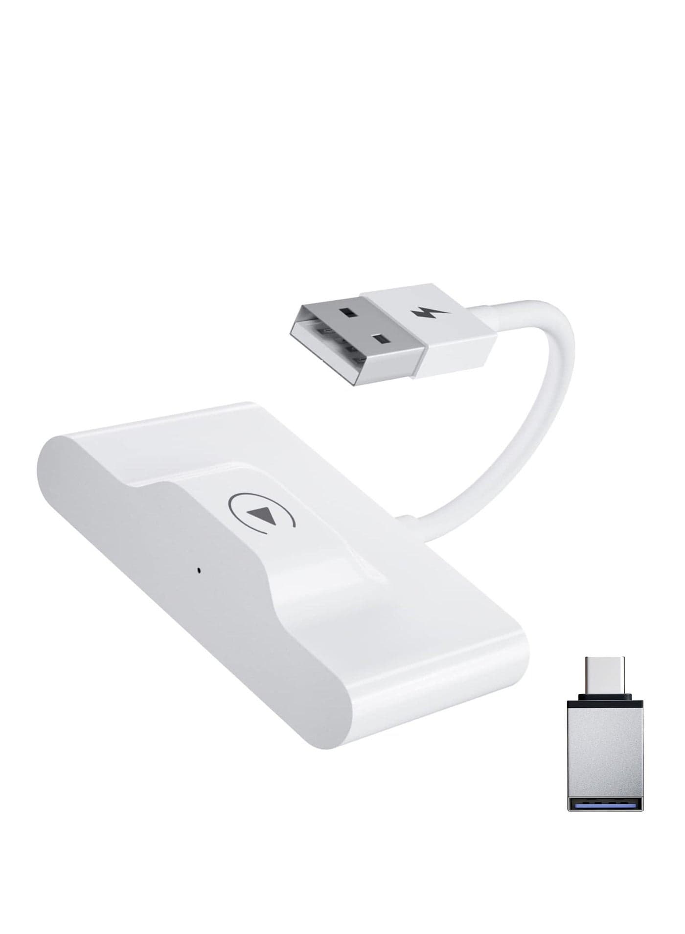 Wireless CarPlay Adapter for iPhone, Wireless Auto Car Adapter, Apple Wireless Carplay Dongle, Plug&Play 5GHz WiFi Online Update