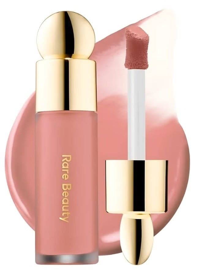 Rare Beauty Soft Pinch Liquid Blush – Hope - Nude Mauve , 7.5ml) | Weightless, Long-Lasting, Buildable Liquid Blush for a Natural, Radiant Glow