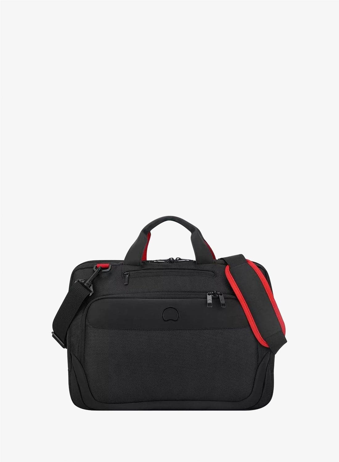 Parvis Plus 2 Compartment PC Protection Satchel - Black