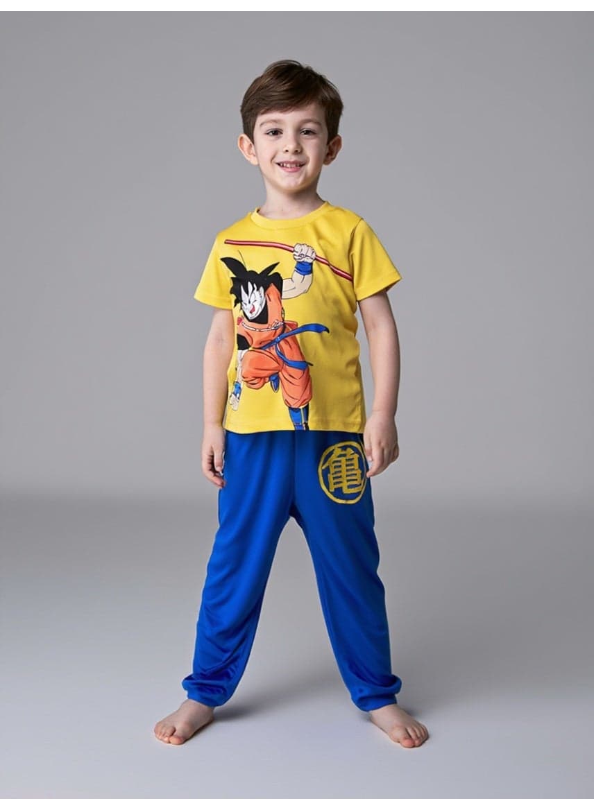 DRAGON B Z BOYS SHORT SLEEVE PAJAMA SET