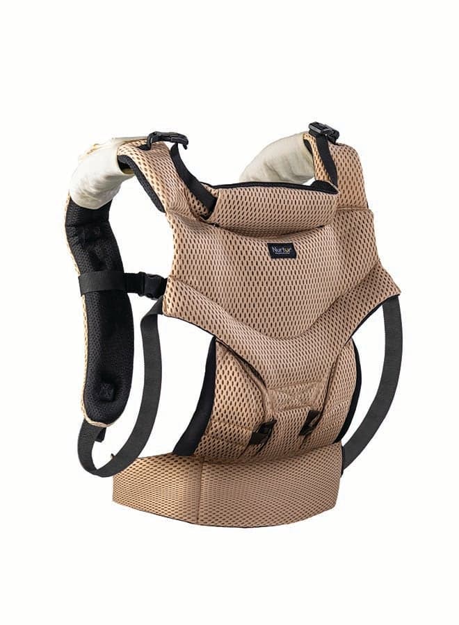 Nurtur Willow Deluxe Mesh Infant Baby Carrier – Premium Fabric, Dual-Facing Comfort, Adjustable Cushioned Straps - Sand