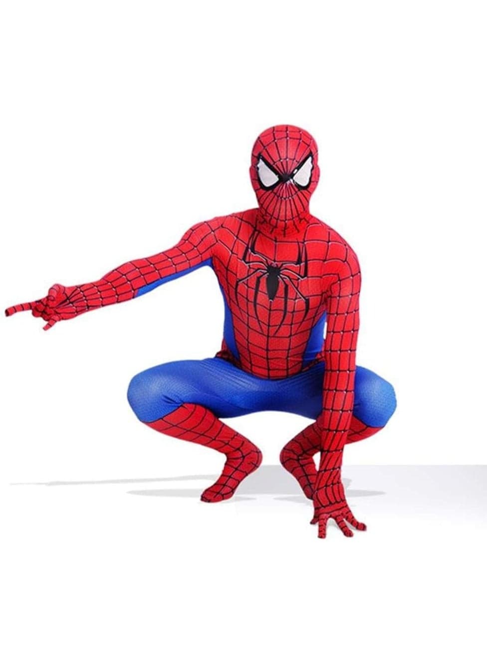 The Spider-Verse Spiderman Kids Bodysuit Cosplay Costumes (M, 120CM)