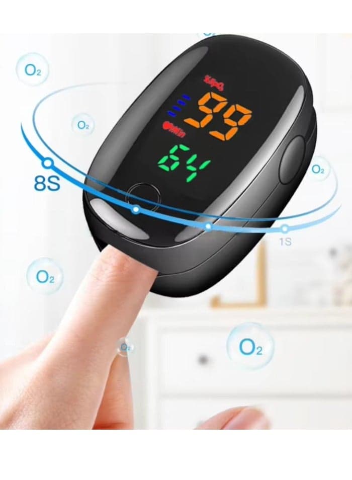Digital Finger Pulse Oximeter – Accurate Oxygen & Heart Rate Monitoring