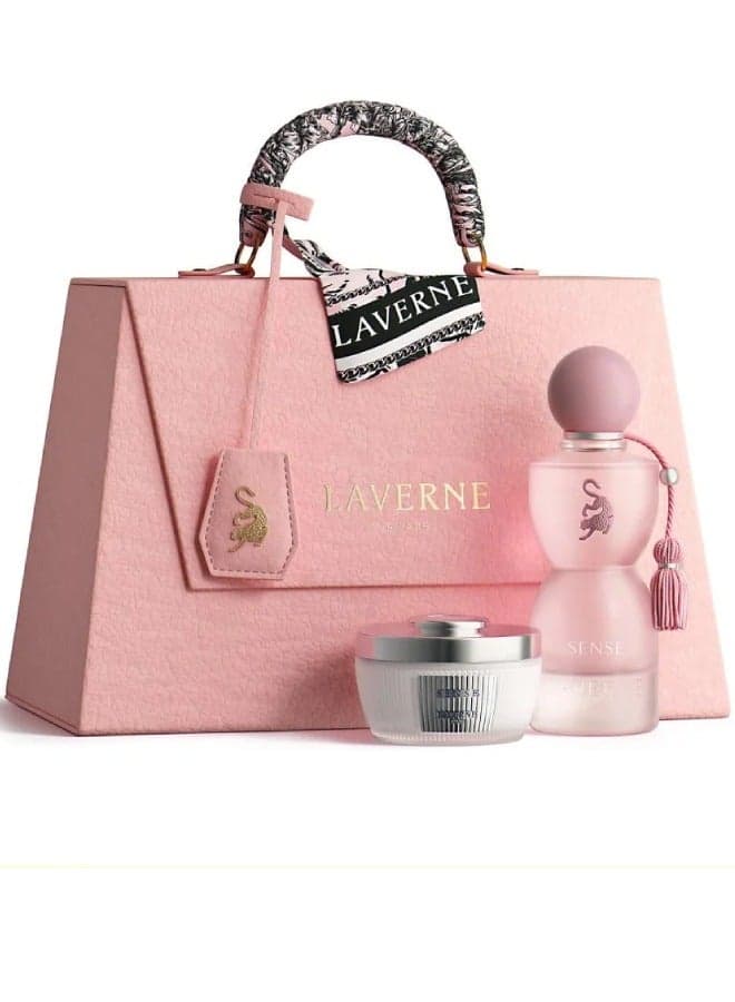 Sense EDP 75ml + Perfumed Body Powder 65gm Set