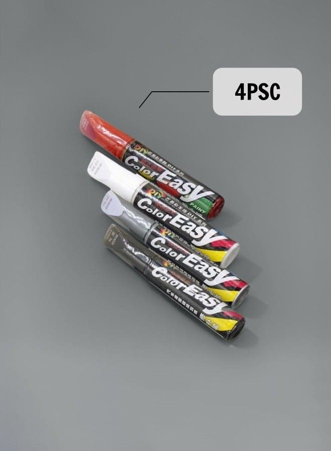 Scratch Repair Pen for Car/ Motorcycle/ Boat, Car Scratch Remover Pen, Touch Up Paint Pen for Cars (4PCS)